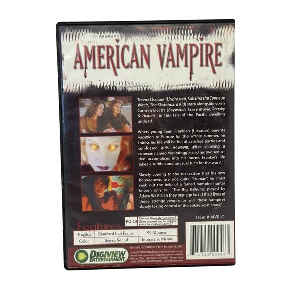 Carmen Electra - American Vampire Movie DVD 2006 Digiview Entertainment Horror - Picture 3 of 8